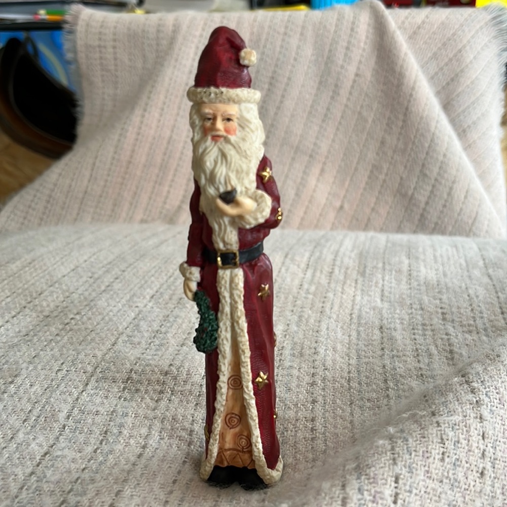 Santa resin figurine